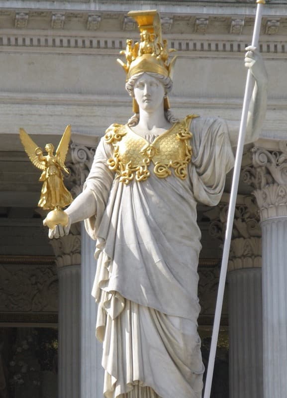 Athena statue